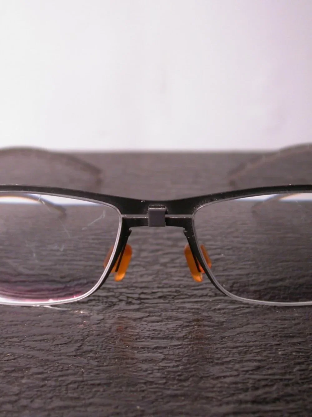 Marcus T M2 Silver Strip Titanium Modern Eyeglasses Frames Made in Germany